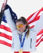 Mikaela Shiffrin Winter Olympics 2026 Puffer Jacket - Jacket Era