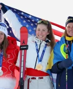 Mikaela Shiffrin Winter Olympics Champion 2026 Puffer Jacket