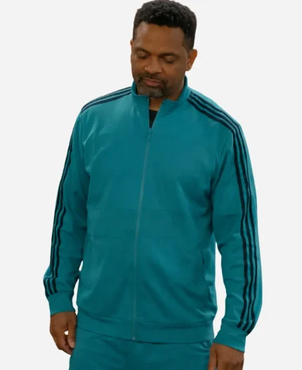 Mike Epps The Upshaws S07 Blue Jacket