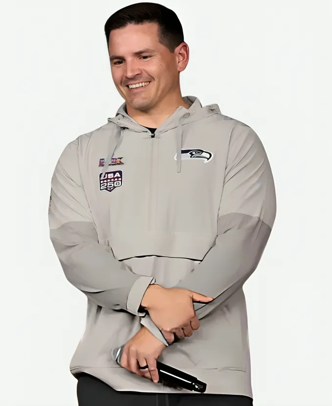 Mike MacDonald Super Bowl LX Opening Night Hooded Jacket Mike MacDonald Super Bowl LX Opening Night Hooded Jacket