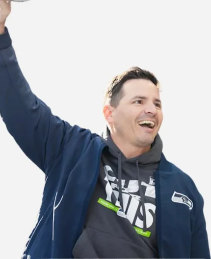 Mike Macdonald Seahawks Super Bowl LX Champions Parade Jacket