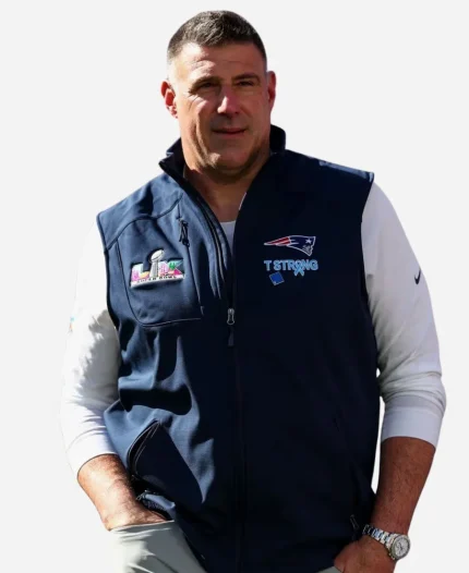 Mike Vrabel Patriots Super Bowl T Strong Vest