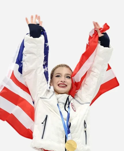 Milano Cortina 2026 Winter Olympics Amber Glenn Team USA Jacket