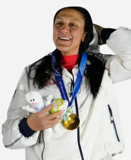 Milano Cortina 2026 Winter Olympics Elana Meyers Taylor Team USA Jacket