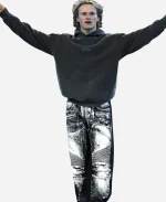  Milano Cortina 2026 Winter Olympics Ilia Malinin Grey Fear Hoodie