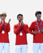  Milano Cortina 2026 Winter Olympics Opening Ceremony Team China Red Jacket