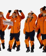 Milano Cortina 2026 Winter Olympics Opening Ceremony Team Netherlands Hooded Jacket