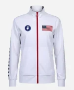 Milano Cortina 2026 Winter Olympics Save The Duck Team USA White Jacket - For Sale