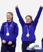 Milano Cortina 2026 Winter Olympics Uniqlo Team Sweden Curling Event Puffer Jacket