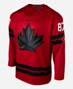 Milano Cortina Olympic 2026 Sidney Crosby Ice Hockey Team Canada Red Jersey