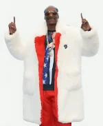 Milano Cortina Olympics 2026 Snoop Dogg White Fur Coat