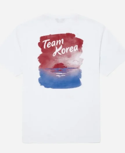 Milano Cortina Winter Olympics 2026 North Face Team South Korea Reston T-Shirt