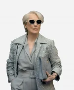 Miranda Priestly The Devil Wears Prada 2 Embellished Coat