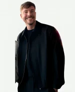MrBeast Super Bowl 2026 Black Jacket