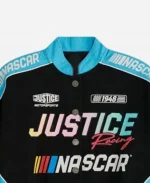 NASCAR x Justice 2026 Cotton Racing Varsity Jacket
