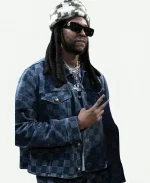 NBA 2026 All-Star Game Burna Boy Denim Jacket