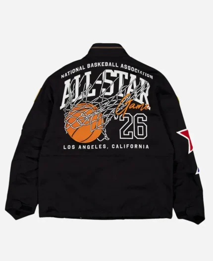 NBA 75th All-Star Game Los Angeles Black M-65 Field Jacket Jacket