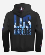  NBA All-Star 2026 City Of Angels LA Black Pullover Hoodie