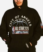  NBA All-Star 2026 City Of Angels LA Pullover Hoodie - Black