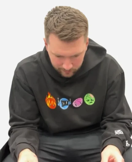 NBA All Star 2026 Luka Doncic Black Hoodie