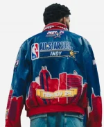 NBA All-Star Game Karl Anthony Towns Leather Jacket