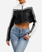 NBA All Star Jenna Bandy Leather Jacket - Jacket Era