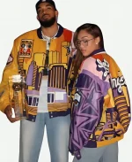 NBA Jeff Hamilton 2004 Karl Anthony-Towns Leather Jacket