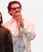 NFL 2026 Super Bowl LX Pedro Pascal White Jacket