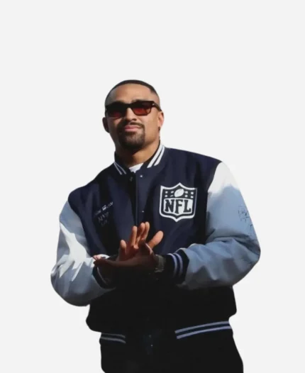 NFL Pro Football 2026 Super Bowl LX Jalen Hurt MVP Varsity Jacket