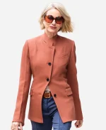 Naomi Watts NYC Peach Pink Blazer