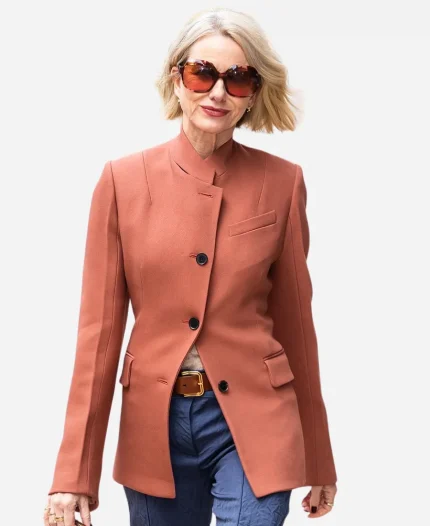 Naomi Watts NYC Peach Pink Blazer