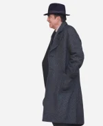 Nicolas Cage Spider Noir Grey Trench Coat
