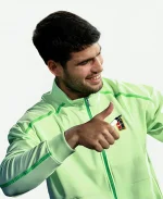 Nike Australian Open 2026 Carlos Alcaraz Green Jacket