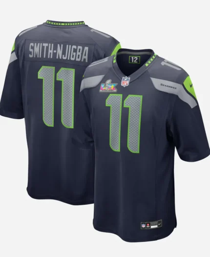 Nike Smith-Njigba Seattle Seahawks Super Bowl Jersey