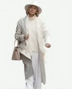 Nora Brannock The Watcher Naomi Watts White Wool Coat