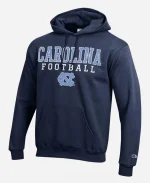 North Carolina Tar Heels Football Champion Navy Blue Pullover Hoodie
