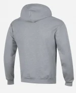North Carolina Tar Heels Football Stack Heather Grey Pullover Hoodie