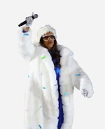 Nyla Olympics 2026 Closing Ceremony White Coat - Jacket Era