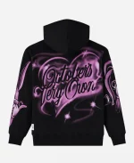 OVO Looney Tunes Airbrush Black Full Zip Hoodie