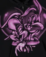 OVO Looney Tunes Airbrush Hoodie - Black