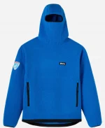 October's Very Own Balaclava Blue Sherpa Hoodie