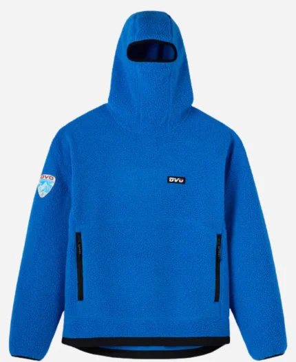 October's Very Own Balaclava Blue Sherpa Hoodie