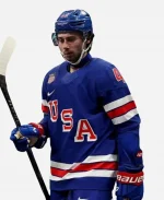 Olympic 2026 Quinn Hughes Ice Hockey USA Jersey