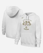 Olympic 2026 Women's Hockey USA Gold Hoodie