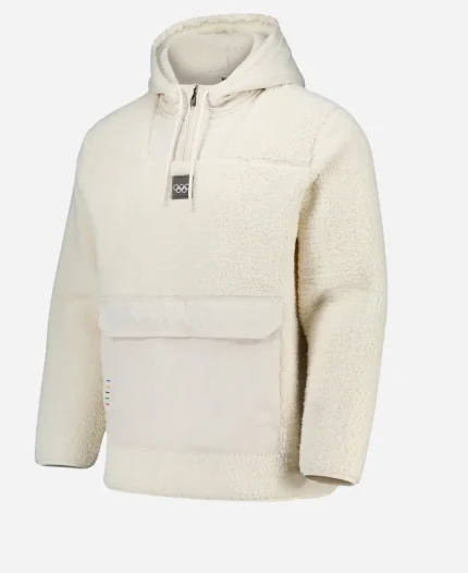 Olympic Micro Fleece Half Zip Hoodie