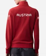 Olympic Team Austria Red Fleece Jacket