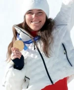 Olympics 2026 Breezy Johnson Team USA Jacket - Jacket Era