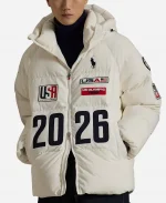 Olympics 2026 Closing Ceremony Hilary Knight Team USA Flagbearer Jacket