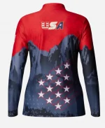 Olympics 2026 Columbia Team USA Curling Puffer Jacket