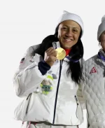 Olympics 2026 Elana Meyers Taylor Team USA Jacket - Jacket Era